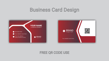 Modern business card design 