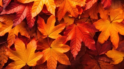 Naklejka na ściany i meble Autumn natural background