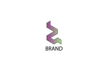 Modern logos are suitable for use as company symbols or so on