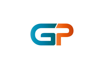 Creative letter GP logo Icon