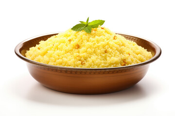 Traditional Brazilian couscous. Generative ai