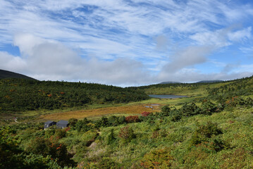 Obraz premium Climbing Mount Issaikyo, Tochigi, Japan