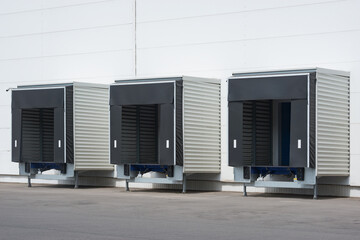 Fototapeta premium Gates of the big storage.