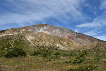 Climbing  Mount Issaikyo, Fukushima, Japan