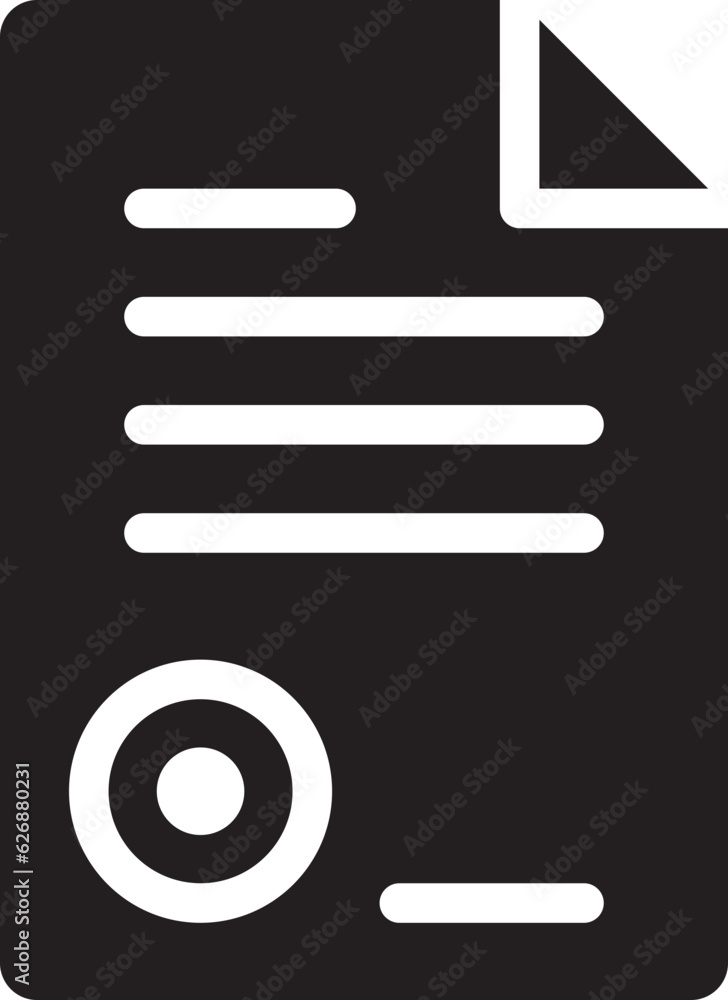 Aufkleber note icon vector sign. paper message or document page.