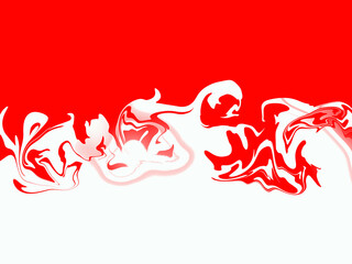 Red and white background suitable for Indonesian independence anniversary