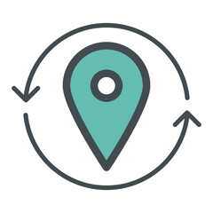 Location pin icon