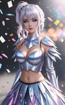 Princes Knight artwork - Ai Generated