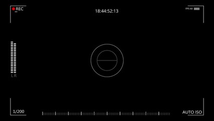 Frame HUD element Technology HUD Camera viewfinder Loop Animation. noisy Glitch Recording. viewfinder screen video recorder digital display interface. 4K. sport, technology, news intro. - Powered by Adobe