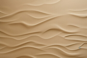 Fototapeta na wymiar Light cream abstract textured background, waves effect. Generative AI