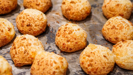 Brazilian cheese bread - pao de queijo