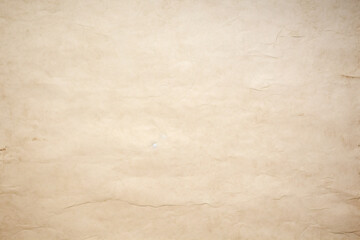 Obraz premium Old pale yellow paper background texture. Wallpaper or backdrop.