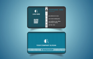 Wonderful professional modern business card design template