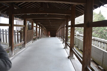 日本の神社の風景