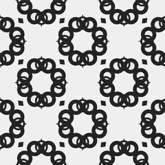 Simple  texture. Black and white color. seamless repeating pattern. Minimalistic background. Monochrome art. 