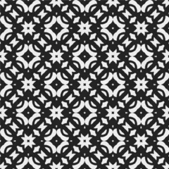 Tafelkleed Simple  texture. Black and white color. seamless repeating pattern. Minimalistic background. Monochrome art.  © t2k4