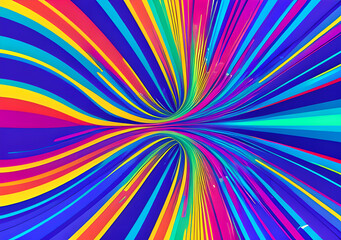 Prismatic multicolored color transition gradient background rainbow lights background Colorful with pattern.Modern and vibrant.Generative AI