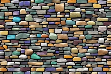 Stone Wall Background, Stone Brick Wall Background, Wall Background, Stone Background, AI Generative