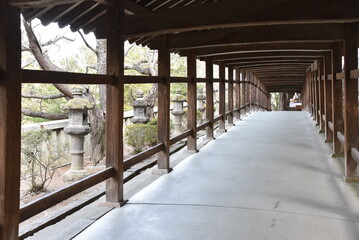 日本の神社の風景