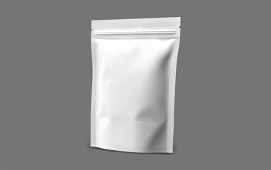 3d render pouch bag mockup tempalte