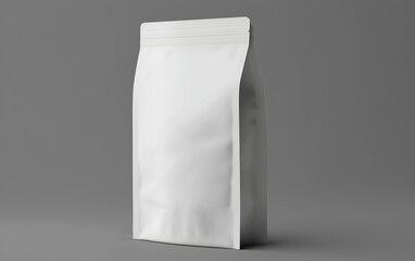 3d render coffee bag mockup template