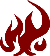 red fire icon