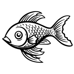 fish silhouette illustration 