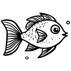 fish silhouette illustration 