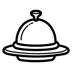 tray line icon style