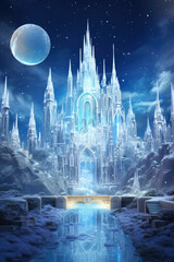 Obraz premium ice castle