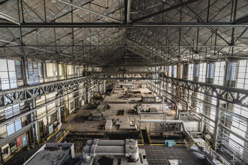 Old abandoned factory somewhere in Belgium.