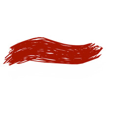 Red and white brush strokes