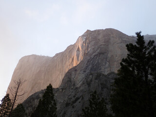 Obraz premium Horsetail Falls in Yosemite Valley