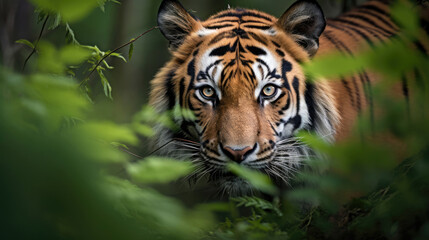 tiger in the wild