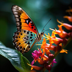 butterfly on flower