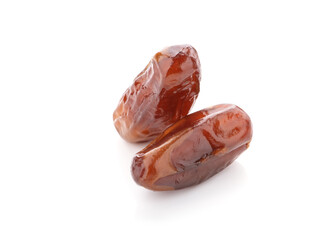 Dates isolated on white background