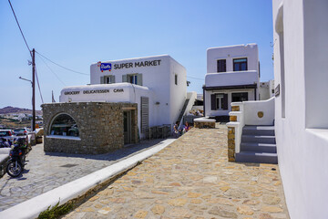 Scenic View of Mykonos, Greece