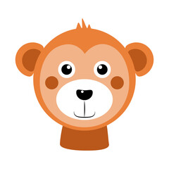 animals, and plants graphic design.cute animal cartoon for kids card and invitation vector