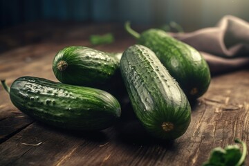 Cucumber fresh organic. Generate ai