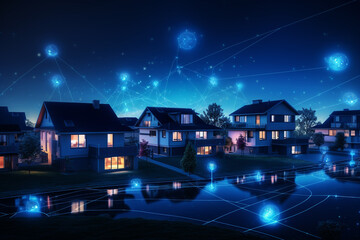 internet networking connection concept 