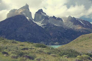 landscape in the mountains