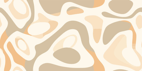 Abstract minimal organic shapes pattern. Collage contemporary print. Fashionable template for design