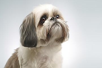 portrait of a Shih Tzu dog