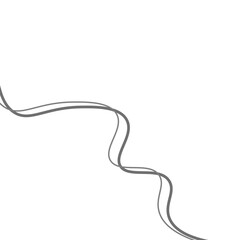 Aesthetic Corner Border Outline Element