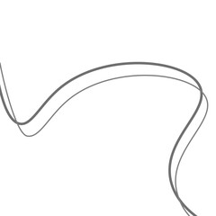 Aesthetic Corner Border Outline Element