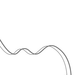 Aesthetic Corner Border Outline Element