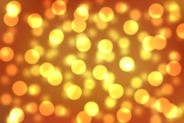 abstract background golden bokeh circles