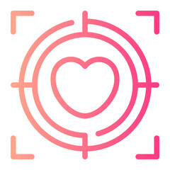 dating app gradient icon