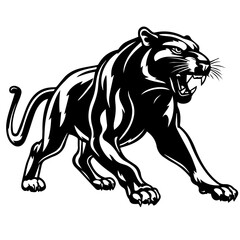panther vector illustration
