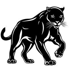 Obraz premium panther vector illustration